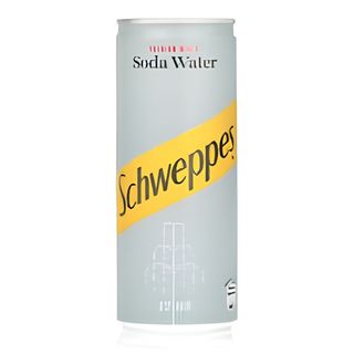 Schweppes soda water (250мл)