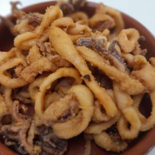 Ración De Calamar De Potera At Andaluza