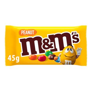 Шоколадне драже M&M’s з арахісом та молочним шоколадом (45г)