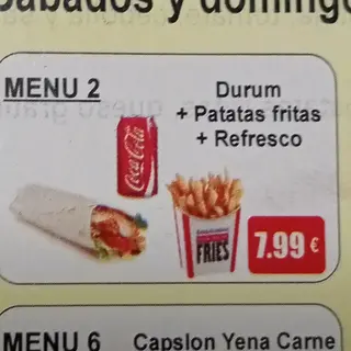 Menú 2
