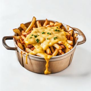 კარტოფილი ფრი მდნარი ყველით 200 გრ