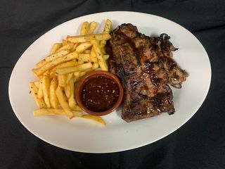 1 Costillar De Cerdo BBQ