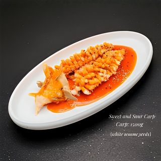 Pește dulce acrișor 松鼠鱼