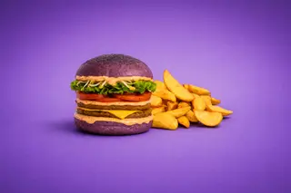 Flower Burger Combo