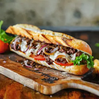Sandwich Viande Hachée