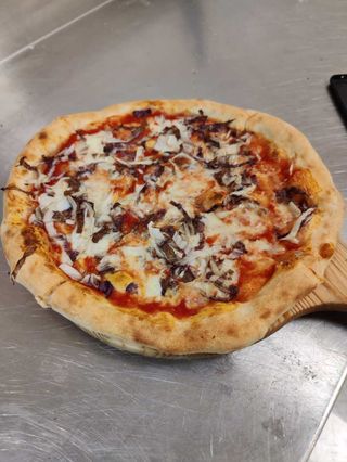 Pizza radicchio