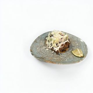 Taco crujiente (Tostada De Cochinita Pibil)