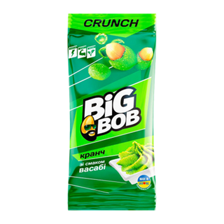 Арахіс Біг Боб Смажений Кранч Зі Смаком Васабі (55г)