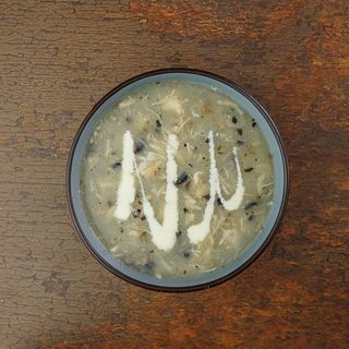 Soupe poulet champignon