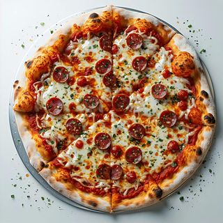 Pizza rossa - granata