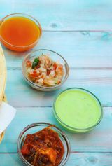 Entrante De Cuatro Salsas