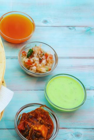 Entrante De Cuatro Salsas