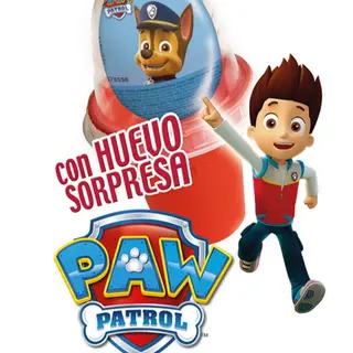 Vaso PAW PATROL con Huevo SORPRESA