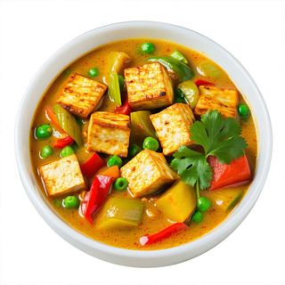 Curry z tofu