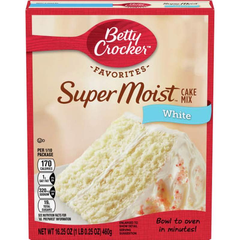Betty Crocker Fav White Cake Mix 510G