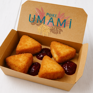 Crujiente de queso cambembert con confitura de frutos rojos (4 uds)