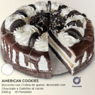 Tarta American Cookies