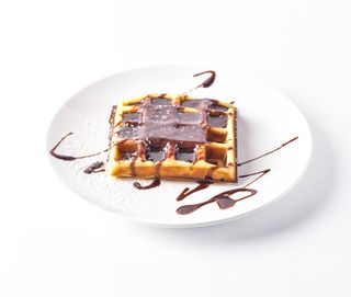 Бельгийские вафли с нутеллой