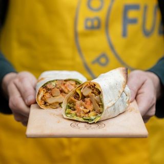 Veggi burrito (no dip gluten free)