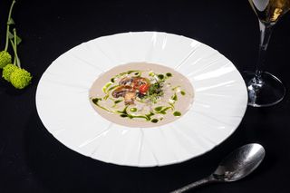 Supă cremă de ciuperci