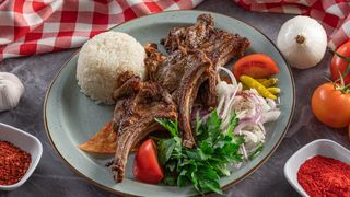 Шашлык из бараньих ребрышек (400 гр.)