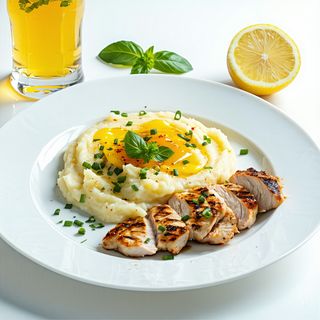 PRICHINDEL - Piept de pui,piure + Limonada - 300g