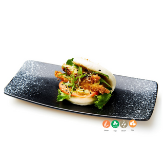 021.Pan bao de pollo rebozado