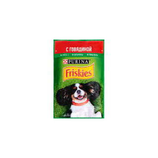 Фрискис влажный говядина для собак  7613036632478