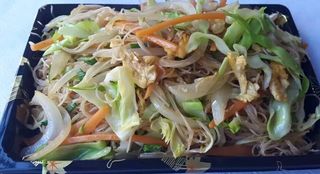 Massa de Arroz Vegetais