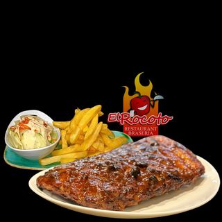 Costillar Completo de Cerdo a la barbacoa 