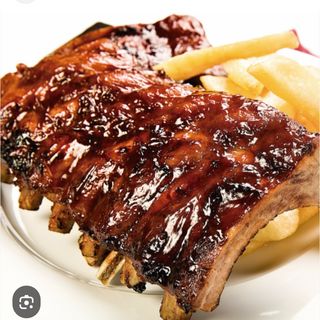 Costillia a la barbacoa