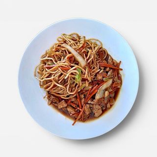 Kung pao chicken cu noodles normal