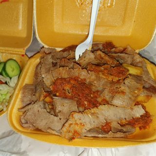 Doner kebap in vaschetta grande