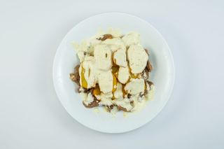 телятина с картофельной запеканкой (350 гр.)