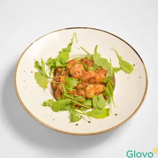 GNOCCHI Z KREWETKAMI I CUKINIĄ