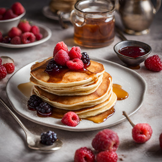 Pancakes Fruits Rouges