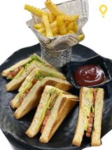 Club Sandwich Vegetarien