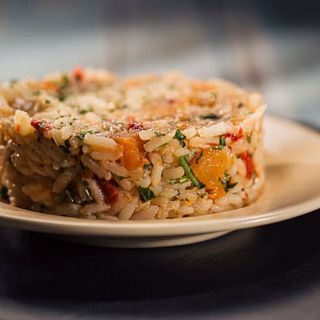 Orez cu legume si ciuperci