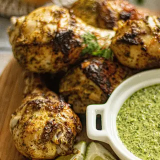 Demi Poulet Frit