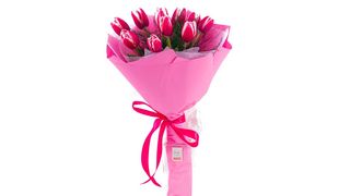 Buket od 11 roze lala