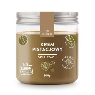 Krem pistacjowy BEZ CUKRU 200g