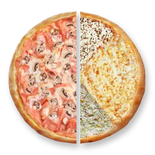 Capricciosa i Quattro formaggi  XL