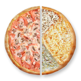 Capricciosa i Quattro formaggi  XL