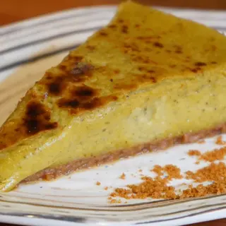 TARTA DE QUESO PISTACHO