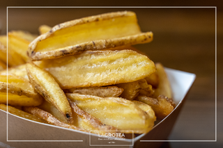 Patatine fritte con buccia