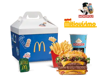 McMenú McExtreme BBQ & Mayo Doble 