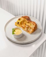 Panettone cu cremă de vanilie