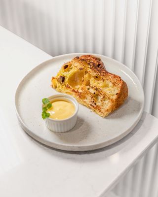 Panettone cu cremă de vanilie