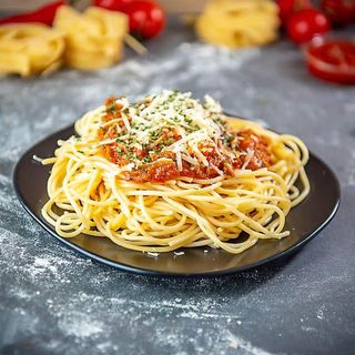 Spaghette Napolitana chicken