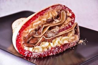 Palačinka  Nougat malina